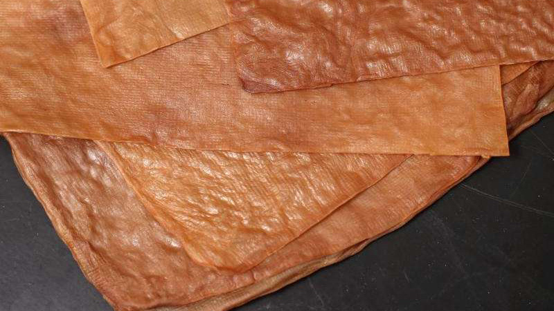 Illustration for article titled This New Fake Leather Is Made From Tea